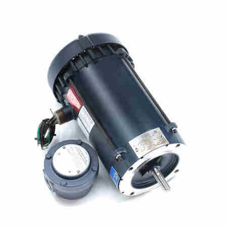 LEESON 2Hp Explosion Proof Motor, 3 Phase, 3600 Rpm, 230/460 V, 56J Frame, Epfc 119434.00